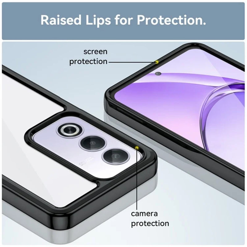 Load image into Gallery viewer, OPPO A80 / A3 Pro 5G - TPU + Acrylic Protective Clear Phone Cover - Polar Tech Australia
