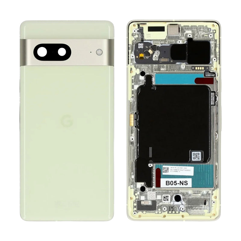 Cargue la imagen en el visor de la galería, Google Pixel 7 (GVU6C) - Rear Back Frame Housing Assembly With Camera Lens
