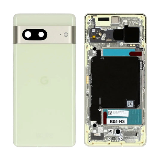 Google Pixel 7 (GVU6C) - Rear Back Frame Housing Assembly With Camera Lens