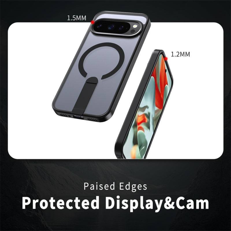 Load image into Gallery viewer, Google Pixel 10 / 10 Pro - TPU + PC MagSafe Phone Case with Fold Holder
