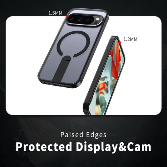 Google Pixel 10 / 10 Pro - TPU + PC MagSafe Phone Case with Fold Holder