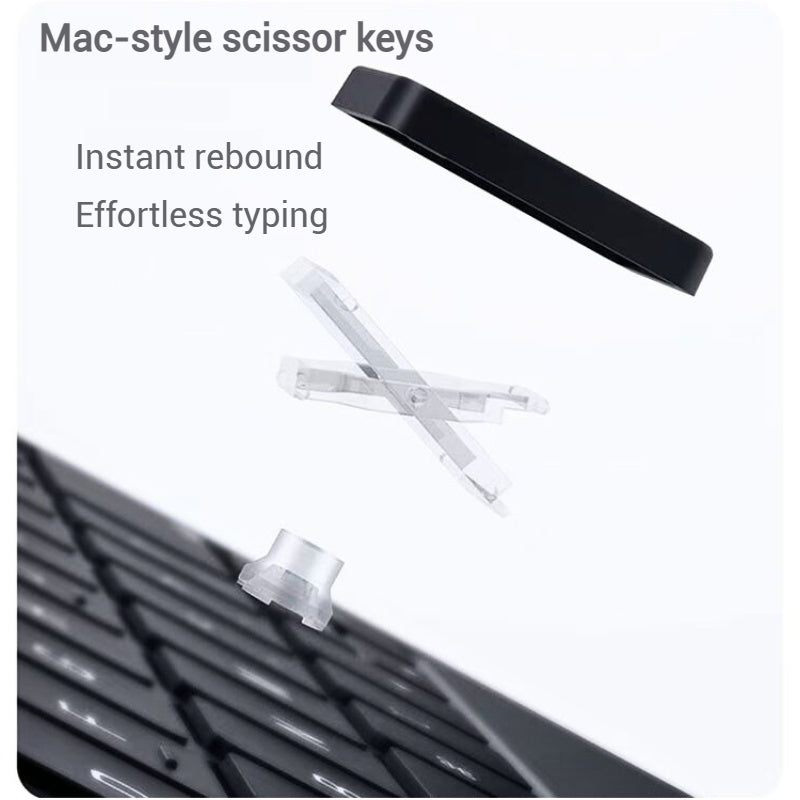 Load image into Gallery viewer, [With Touchpad][Magic Keybord] Apple iPad Pro 13-inch 7th Gen (2024) Smart Multi-Touch Trackpad Magnetic Wireless Keyboard Case With RGB Backlit - Polar Tech Australia
