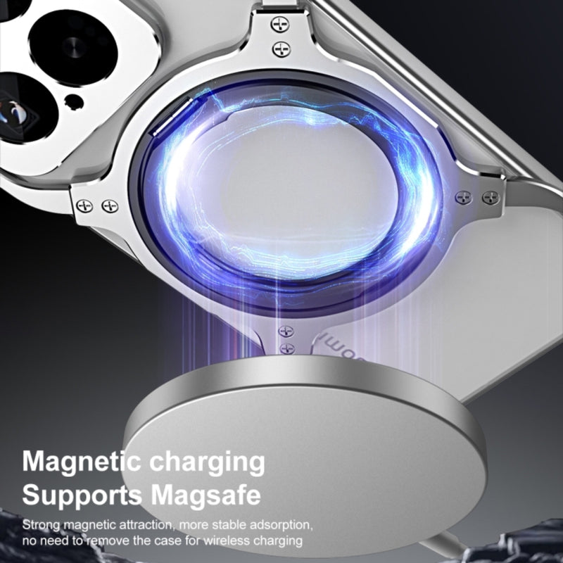 Chargez l&#39;image dans la visionneuse de la galerie, Xiaomi Mi 15 Pro - Mechanical Arm Borderless MagSafe Holder Metal Phone Case - Polar Tech Australia
