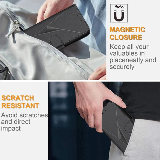 OnePlus 9 - PU Leather Magnetic Flip Wallet Phone Case