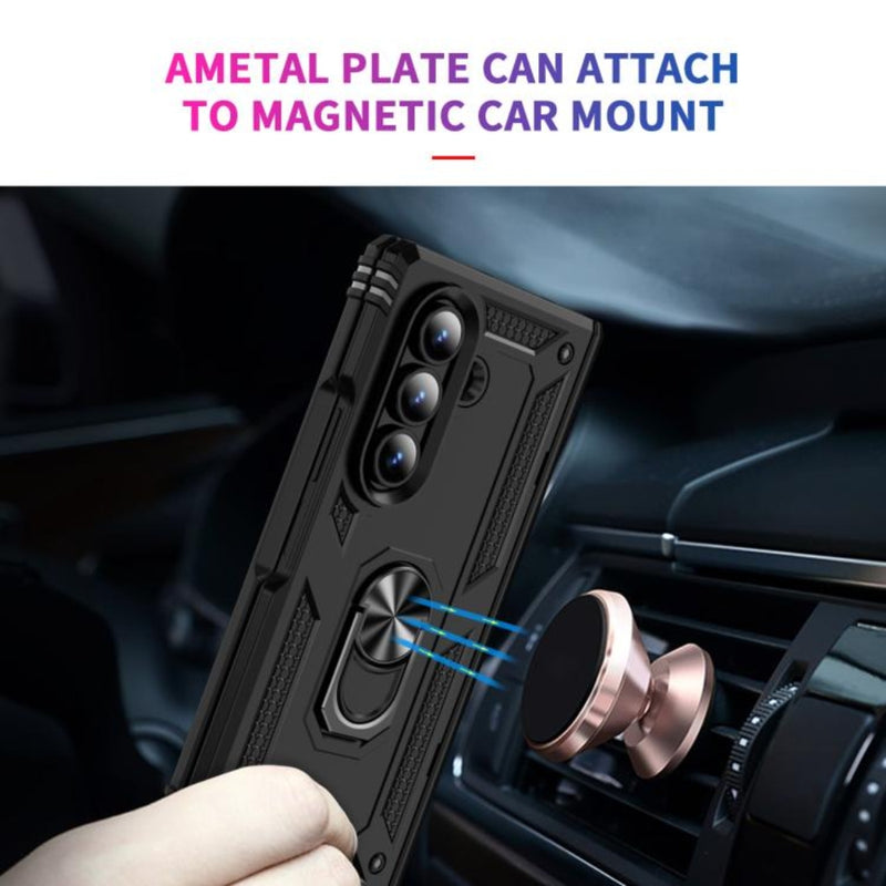 Cargue la imagen en el visor de la galería, Samsung Galaxy Z Fold7 5G - Shockproof TPU + PC Phone Case with Holder

