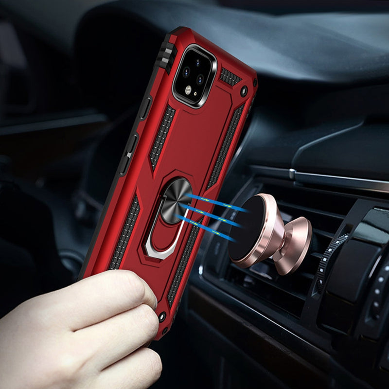 Cargue la imagen en el visor de la galería, Google Pixel 4 XL - Shockproof Heavy Duty Hard Bumper Rugged Mobile Phone Case
