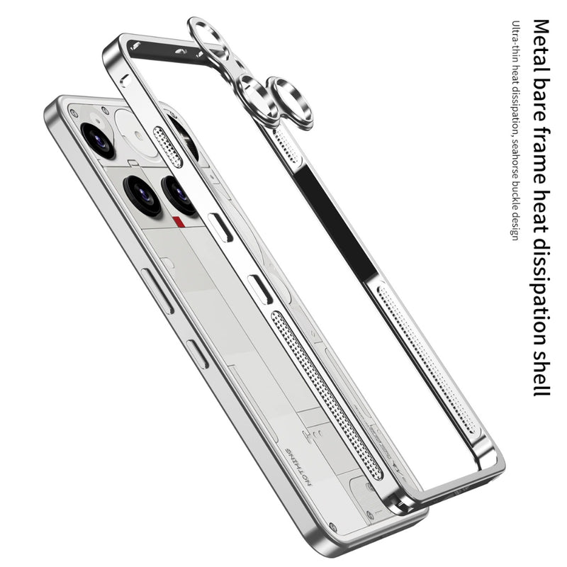 Load image into Gallery viewer, Nothing Phone (3) - Metal Frame Heat Dissipation Phone Case with Camera Guard Ring - Polar Tech Australia
