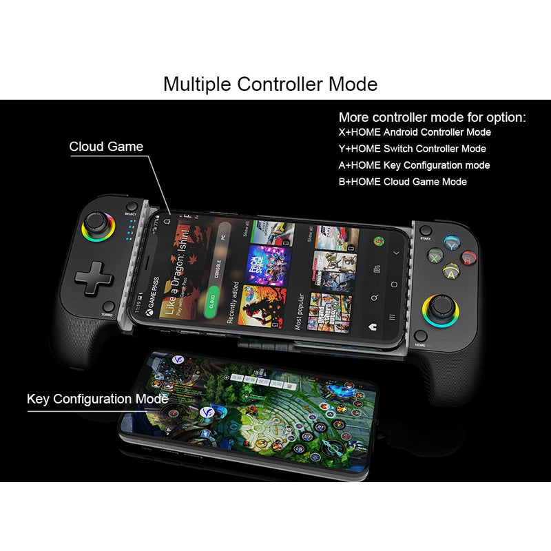 Cargue la imagen en el visor de la galería, Switch Multi-Function Bluetooth Wireless Game Controller, Compatible with Android/iOS, Dual Vibration, 6-Axis Gyro, Turbo Function
