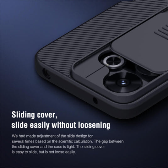 Xiaomi Redmi 13 (4G/5G) / Note 13R - NILLKIN Black Mirror Series Camshield PC Phone Case - Polar Tech Australia