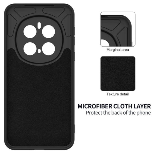 Honor Magic7 Pro (PTP-N49, PTP-AN10) - Solid Color Liquid Silicone Dropproof Full Coverage Phone Case