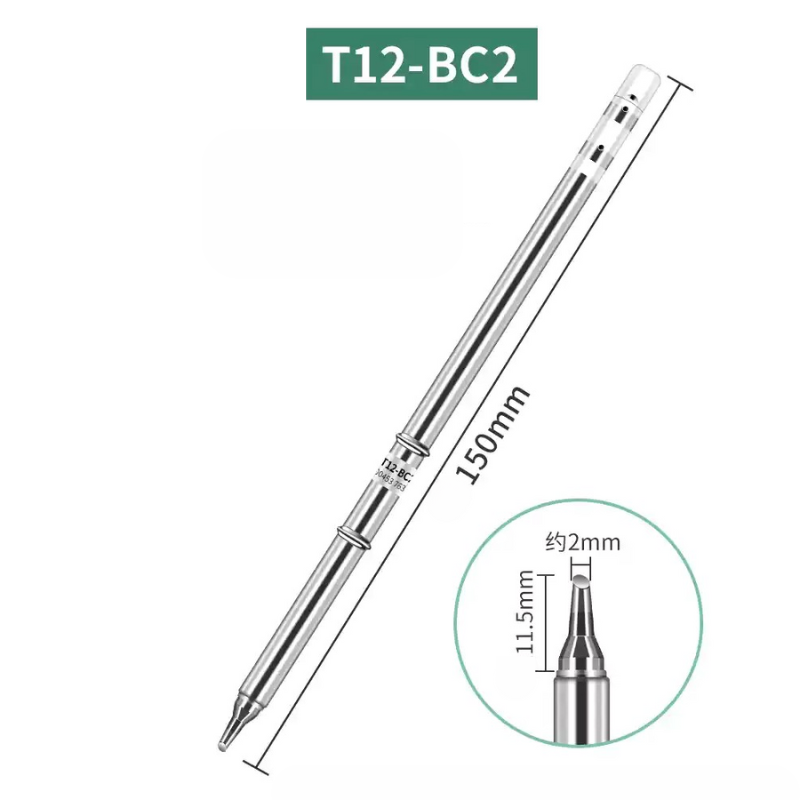 Cargue la imagen en el visor de la galería, [BXSLLTDT] T12 Soldering Iron Tip with Integrated Heating Core - Polar Tech Australia
