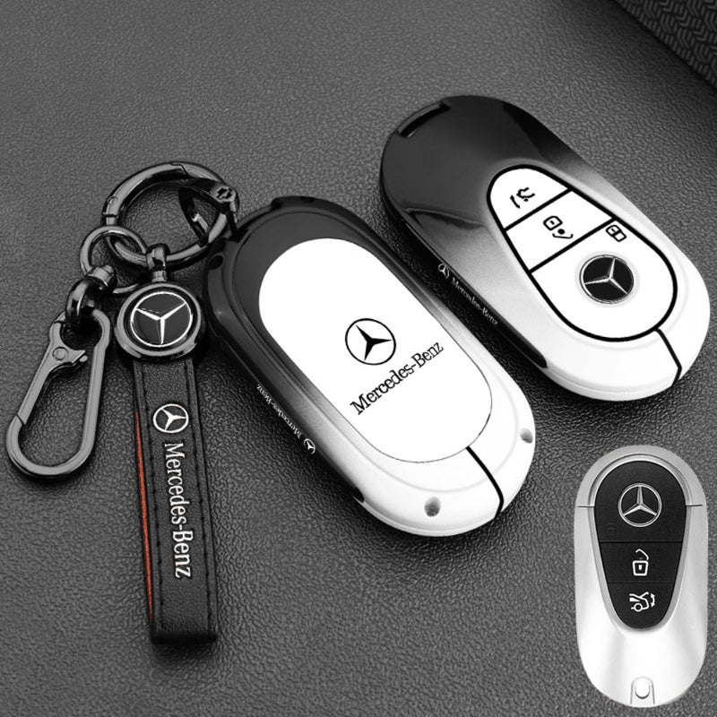 Load image into Gallery viewer, Mercedes Benz Stylish with Cool Shockproof Car Key Fob Protective Case Cover For Benz A, C, E, S, G-Class, GLA, GLB, GLC, GLE, GLS - Polar Tech Australia
