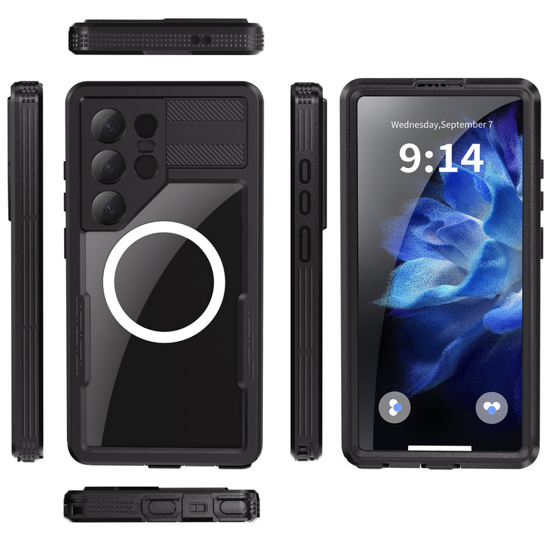Load image into Gallery viewer, [Magsafe Compatible] [Mars Series] Samsung Galaxy S25/Plus/Ultra - Shellbox Full Covered Waterproof Heavy Duty Tough Armor Case - Polar Tech Australia
