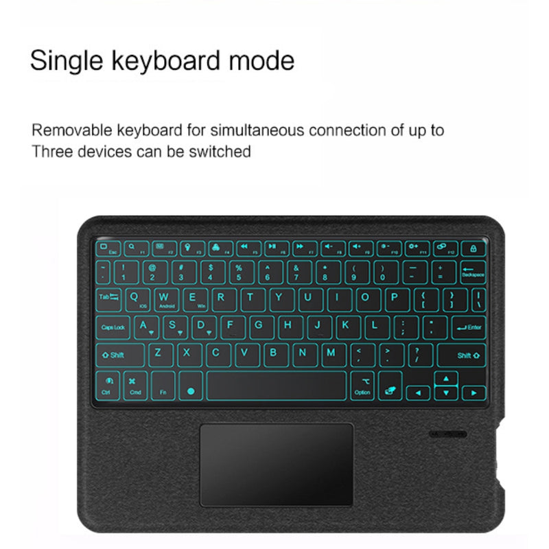 Chargez l&#39;image dans la visionneuse de la galerie, [With backlight] OPPO Pad Neo (OPD2302, OPD2303) - Detachable Smart Colorful Backlit Keyboard Case - Polar Tech Australia
