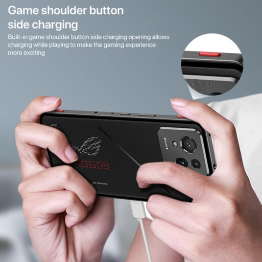 Asus ROG Phone 9 / 9 Pro - Metal Frame Frosted Magnetic Phone Case - Polar Tech Australia