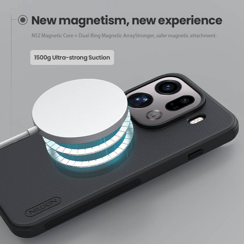 Load image into Gallery viewer, [Magsafe Compatible] OPPO Find X9 Pro - Nillkin Super Frosted Shield Pro Magnetic Matte Cover Case
