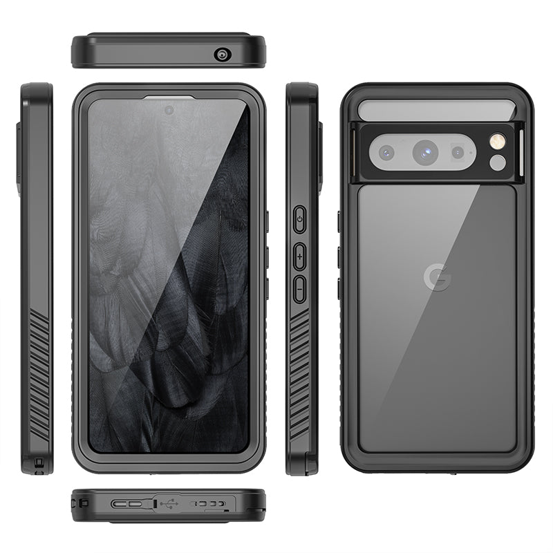 Cargue la imagen en el visor de la galería, Google Pixel 8 Pro (GC3VE) - Redpepper Full Covered Waterproof Heavy Duty Tough Armor Case - Polar Tech Australia
