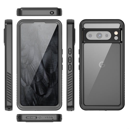 Google Pixel 8 Pro - Redpepper Full Covered Waterproof Heavy Duty Tough Armor Case - Polar Tech Australia