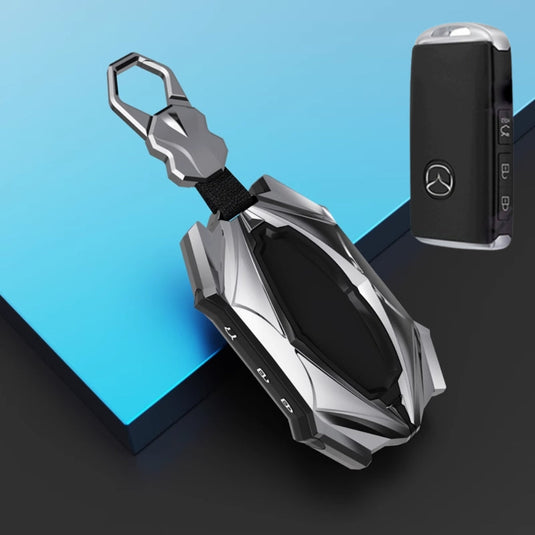 Mazda Zinc Alloy Car Key Fob Cover Case Remote For Mazda 2, 3, 5, 6, CX-3, CX-5, CX-7, CX-9