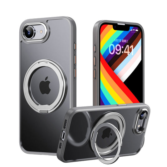 [Magsafe Compatible][360° Rotating Stand] Apple iPhone 16e Matte Shockproof Essentials Series Case - Polar Tech Australia