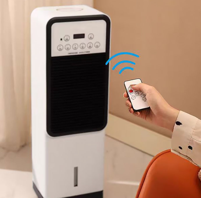 Chargez l&#39;image dans la visionneuse de la galerie, Portable Heater &amp; Cooler Bladeless Fan Heater Air Conditioner
