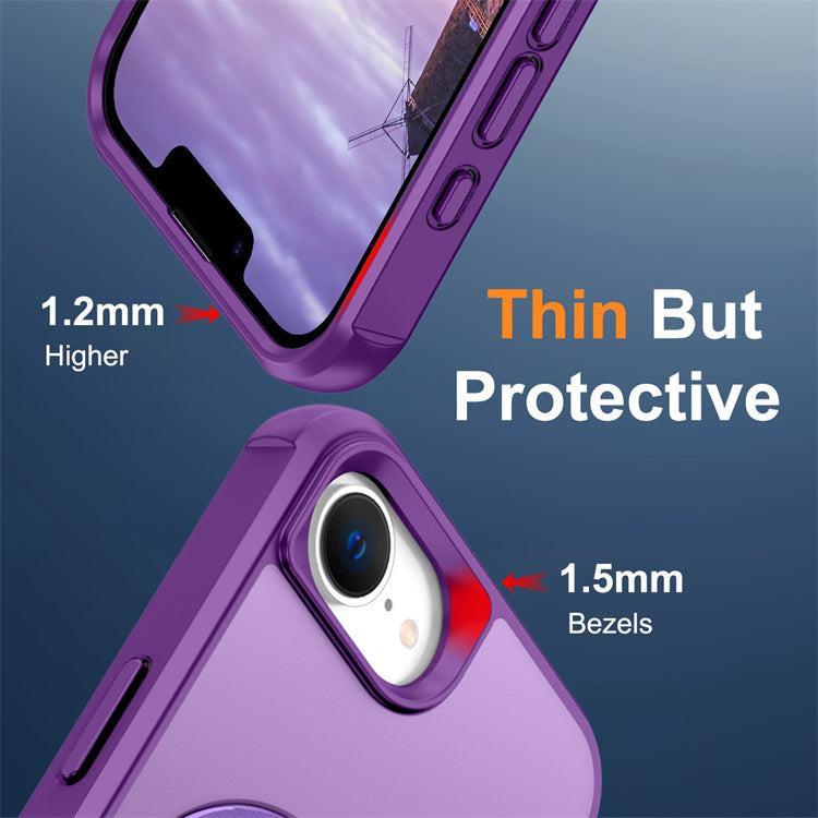 Load image into Gallery viewer, [Magsafe Compatible][360° Rotating Stand] Apple iPhone 16e Full-coverage Shockproof Essentials Series Case - Polar Tech Australia
