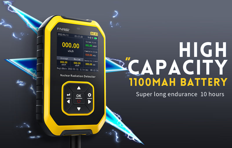 Load image into Gallery viewer, [GC-01] FNIRSI Geiger Counter Nuclear Radiation Detector Personal Dosimeter X-ray γ-ray β-ray Radioactivity Tester Marble Detector - Polar Tech Australia
