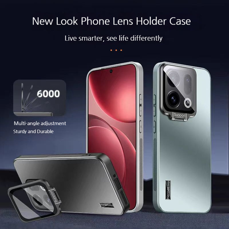 Cargue la imagen en el visor de la galería, [With Lens Bracket] OPPO Find X9/Pro - Ultra-Thin Matte Shockproof Phone Case - i-Station Mobile Phone &amp; Electronic Device Repair and Accessories
