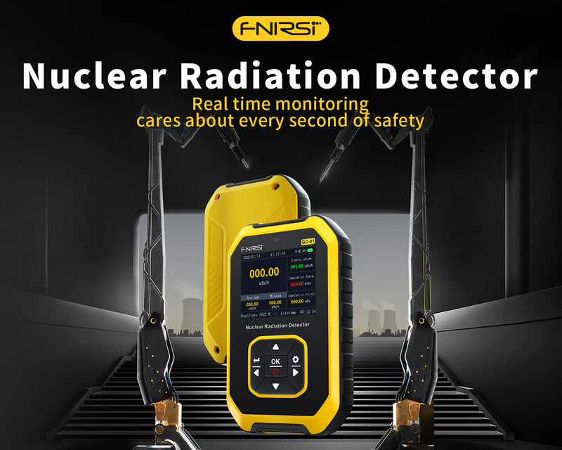 Load image into Gallery viewer, [GC-01] FNIRSI Geiger Counter Nuclear Radiation Detector Personal Dosimeter X-ray γ-ray β-ray Radioactivity Tester Marble Detector - Polar Tech Australia
