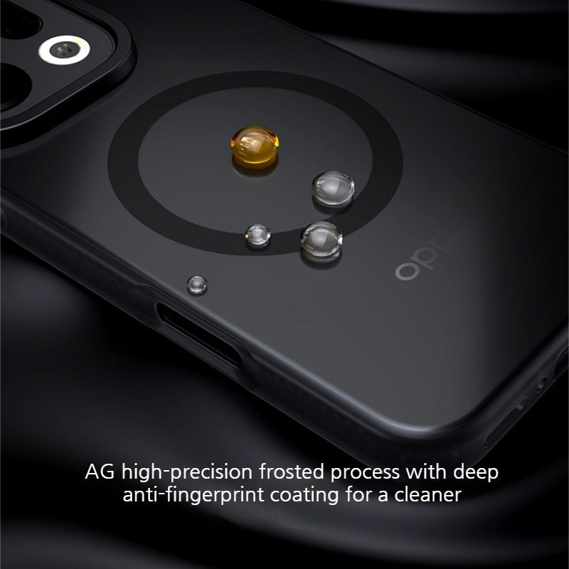 Cargue la imagen en el visor de la galería, [Magsafe Compatible] OPPO Find X9/Pro - Matte Full Coverage Shockproof Case - i-Station Mobile Phone &amp; Electronic Device Repair and Accessories
