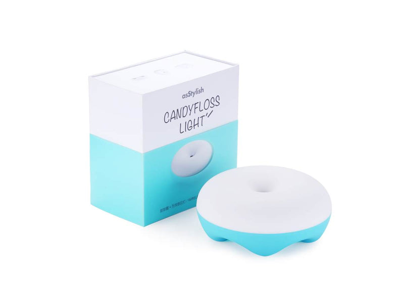 Cargue la imagen en el visor de la galería, [Clearance] IPUDA Stylish CandyFloss Donut bedside Smart Gesture Sensor Light

