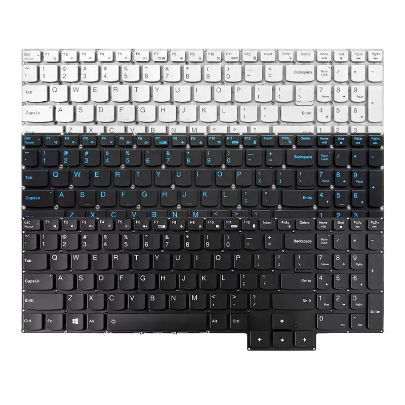 Chargez l&#39;image dans la visionneuse de la galerie, Lenovo Ideapad 3-15IMH05 / 3-15ARH05 / 3-15ACH6 / 3-15IHU6 Series - Laptop Keyboard With Backlit US Layout
