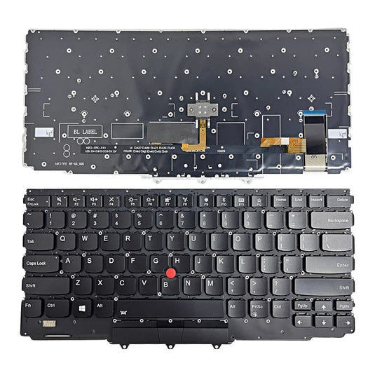 Lenovo ThinkPad X1 Yoga 2nd Gen 2 (Year 2017) Series - Laptop Keyboard With Backlit US Layout