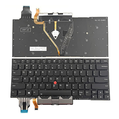 Lenovo ThinkPad X1 Yoga 4th Gen 4 (Year 2019) Series - Laptop Keyboard With Backlit US Layout