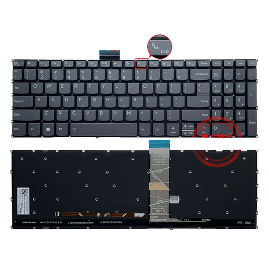 Lenovo IdeaPad 1 15AMN7 / 15IRU7 / 15ADA7 / 15IGL7 / 15IJL7 / 15IAU7 Series - Laptop Keyboard With Backlit US Layout