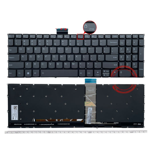 Lenovo IdeaPad 1 15AMN7 / 15IRU7 / 15ADA7 / 15IGL7 / 15IJL7 / 15IAU7 Series - Laptop Keyboard With Backlit US Layout
