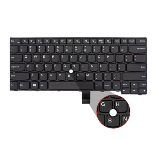 Lenovo ThinkPad E450 E450C E455 E460 E465 / W450 Series - Laptop Keyboard Without Backlit US Layout