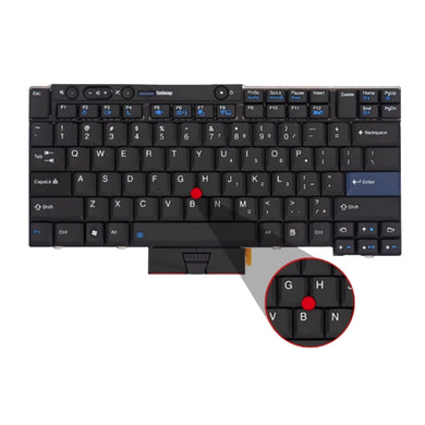 Lenovo ThinkPad T400S T410 T410S T410I T420 T420S T510 T520 / X200 X200I X220T / W510 W520 Series - Laptop Keyboard Without Backlit US Layout