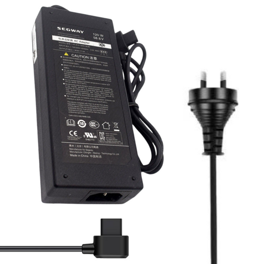 [115.6W/57.8V-2A][Flat Square] Segway Ninebot GT1/GT2 Replacement Charger - Polar Tech Australia