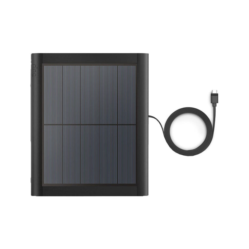 Cargue la imagen en el visor de la galería, [B0B27QLY6L] Ring Solar Panel (2nd Gen) - Black Ring Spotlight Battery - Polar Tech Australia
