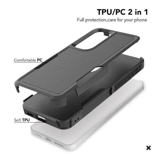Samsung Galaxy A56 5G (SM-A566) Adventurer Commuter Heavy Duty Drop Proof Tough Hybrid Case