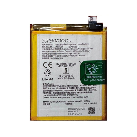 [BLPA15] OPPO Reno11 5G (CPH2599) - Replacement Battery - Polar Tech Australia