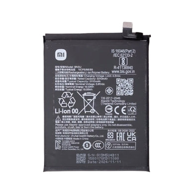 [BN5U] Xiaomi Redmi Note 14 4G / 5G - Replacement Battery