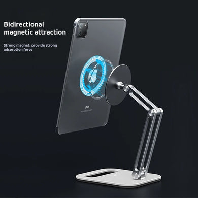 BONERUY Magnetic Tablet Stand Foldable and Adjustable Magnetic Suspension iPad Stand - Polar Tech Australia