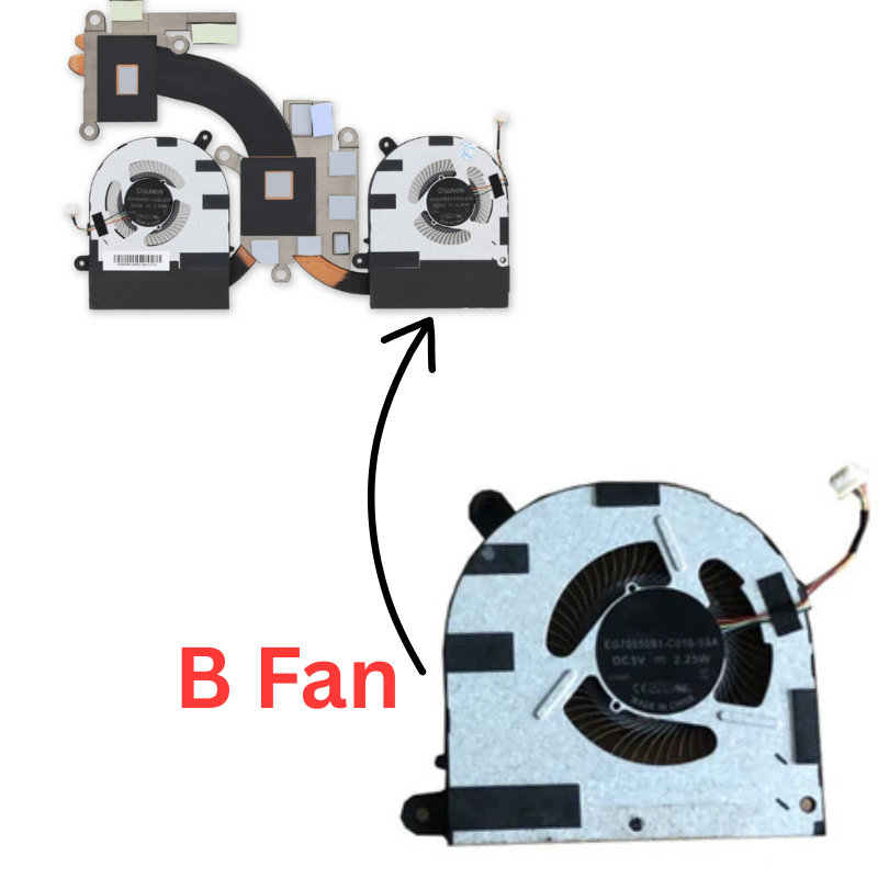 Load image into Gallery viewer, Lenovo Yoga 720-15IKB Series - Laptop CPU &amp; GPU Cooling Fan Cooler - Polar Tech Australia
