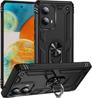[Built-in 360-degree rotatable ring bracket] Motorola Moto Edge 2024 - Shield Shockproof Rugged Heavy Duty Case - Polar Tech Australia