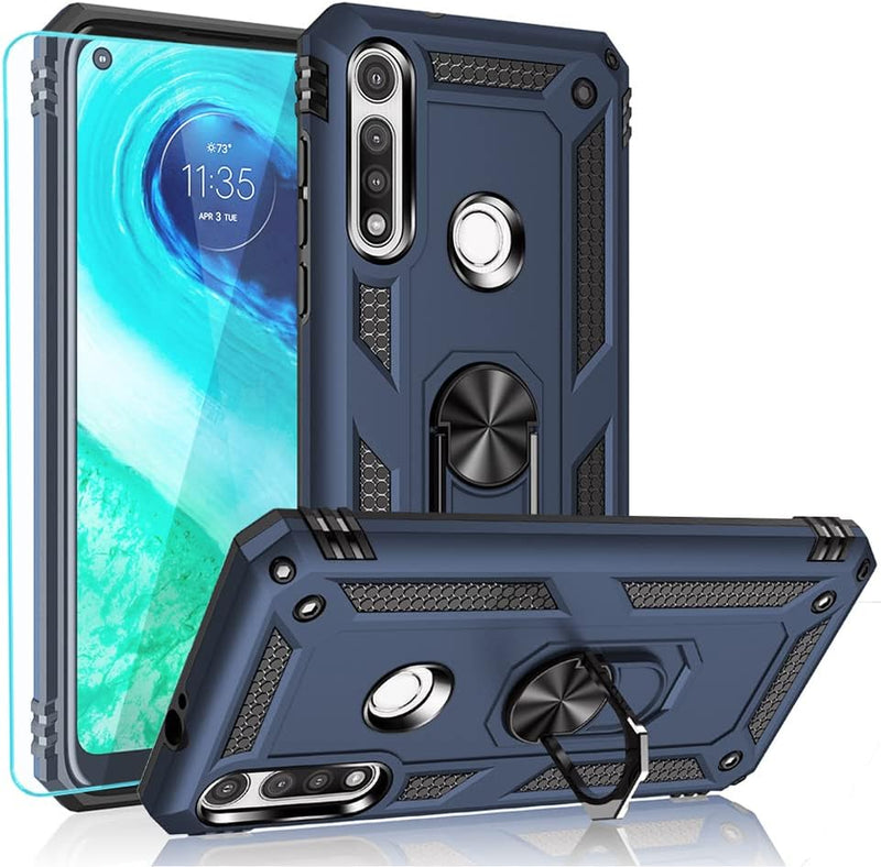 Load image into Gallery viewer, [Magnetic Ring Kickstand] Motorola Moto G Fast - Shield Shockproof Rugged Heavy Duty Case - Polar Tech Australia
