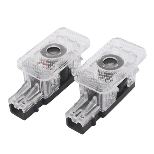 [1 Pair] Volvo Car 3D Door Logo Light Brand Shadow Lights - Polar Tech Australia