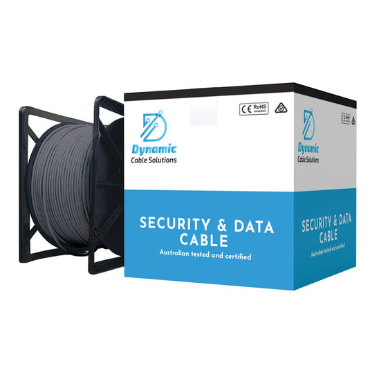 [CM87234C1305] Dynamic Cable Solutions Shielded 2 Pair 8723 Equivalent 305m Box Grey - Polar Tech Australia