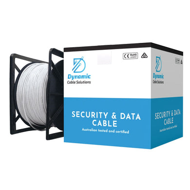 [CMA47020] Dynamic Cable Solutions 4 Core 7/0.20 - 300m Box White - Polar Tech Australia